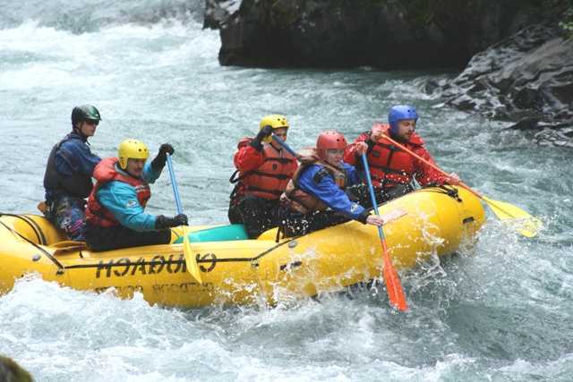 white water rafting