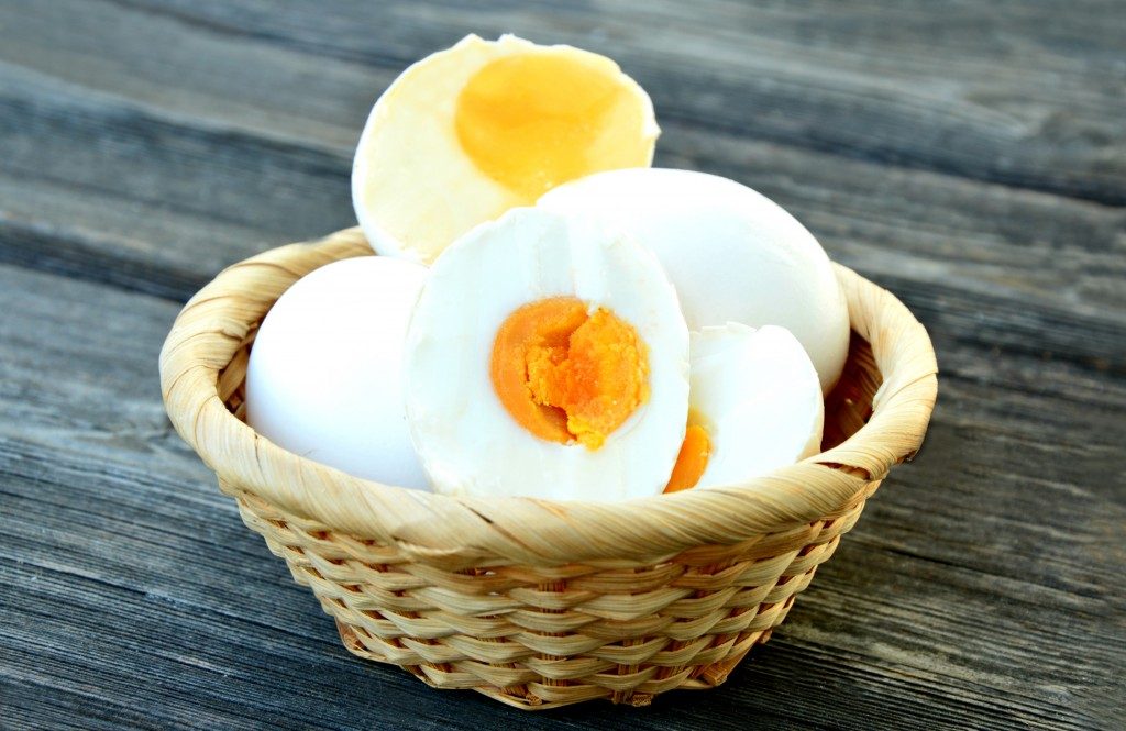 Salted Egg In A Basket