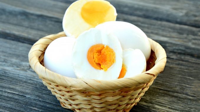 Salted Egg In A Basket