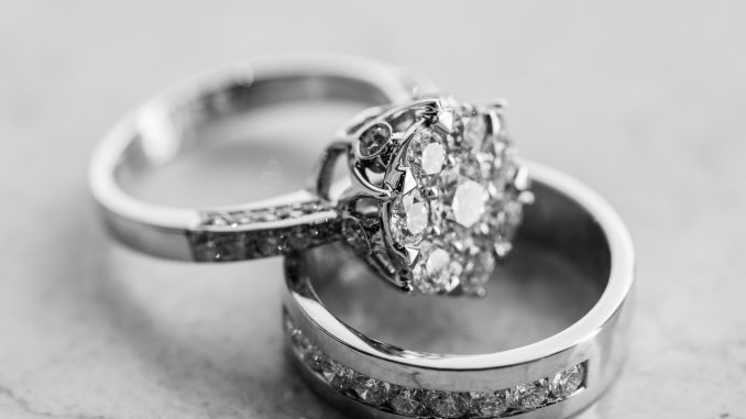 Rings with diamonds