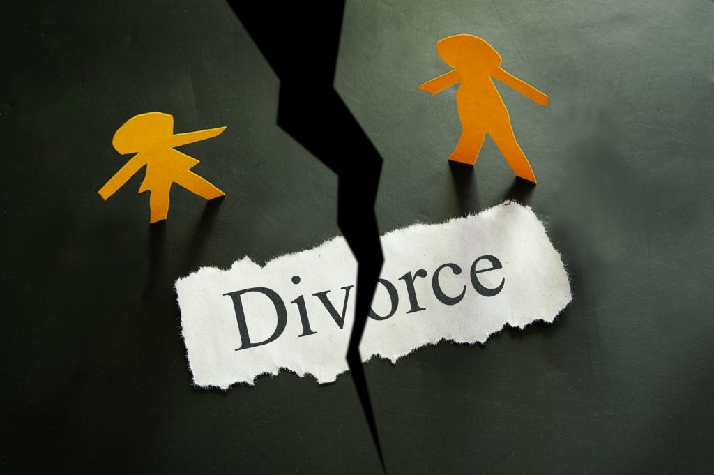 Torn Paper of Divorce