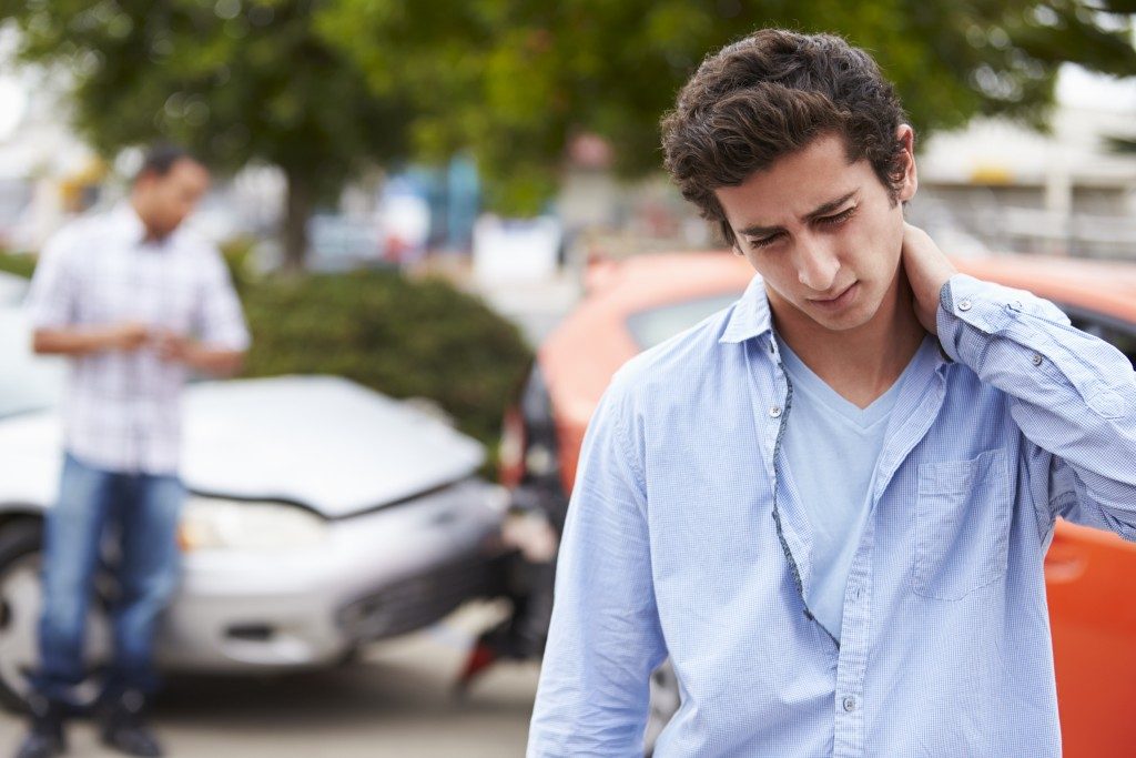 Teen injured in a car accident