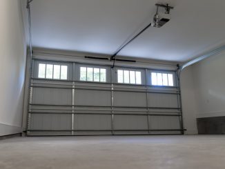 Residential two-car garage