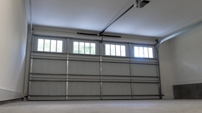Residential two-car garage