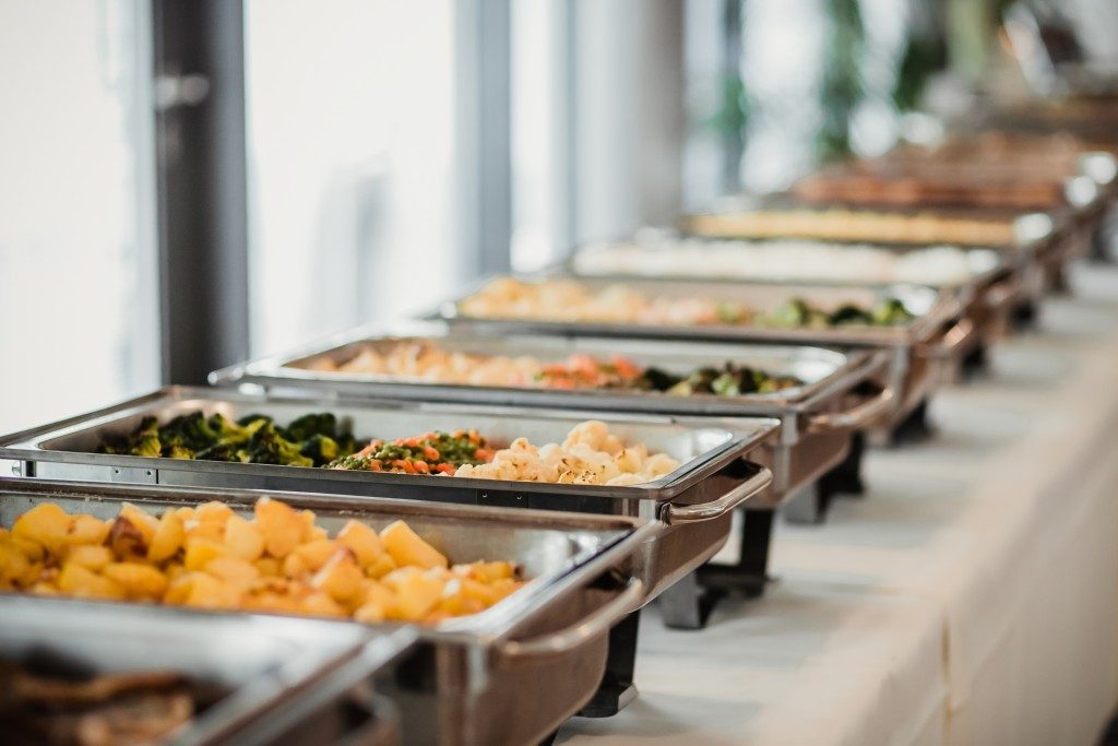 Food catering at event