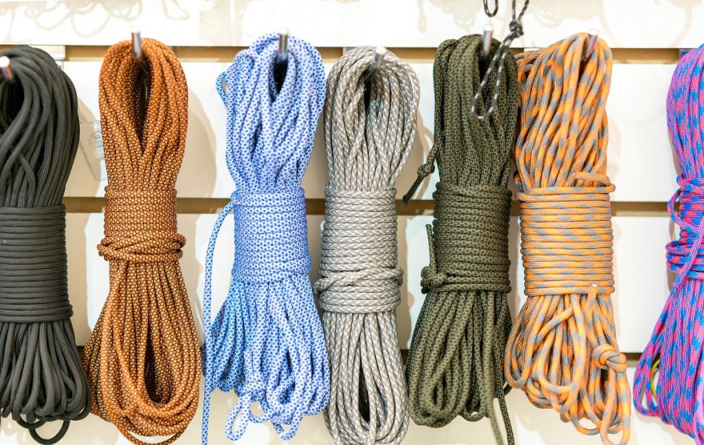 Ropes in different colors