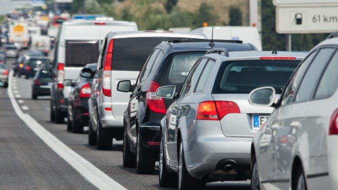 Cars on the road traffic