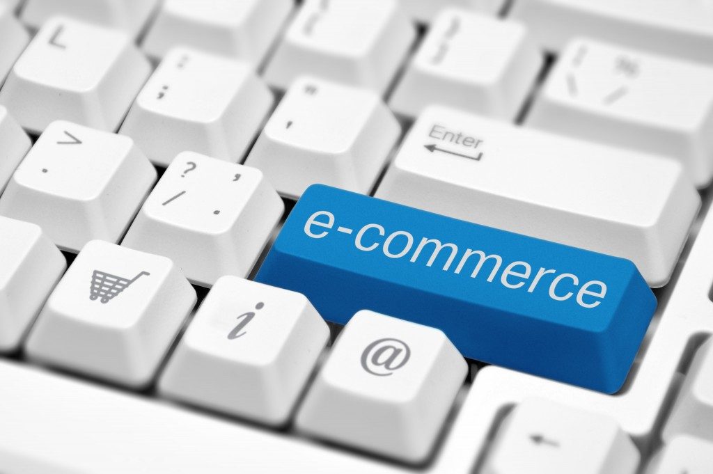 E-commerce button