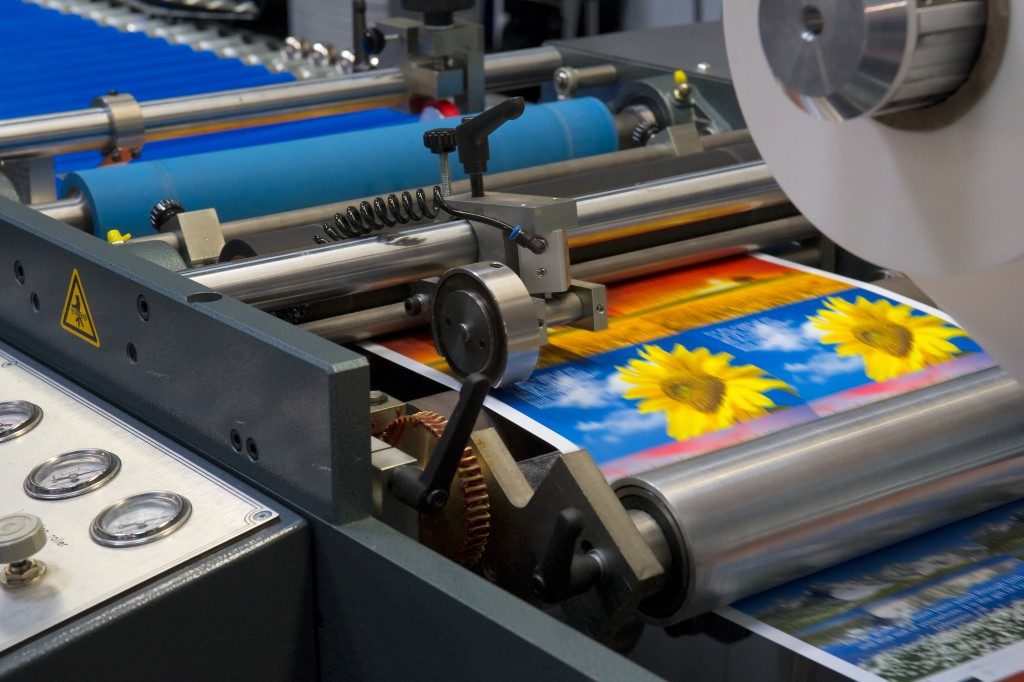 Photo printing machine