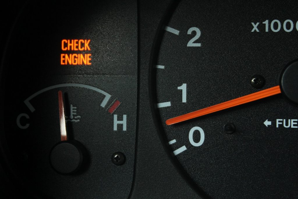 Engine check sign