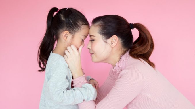 mother and daughter