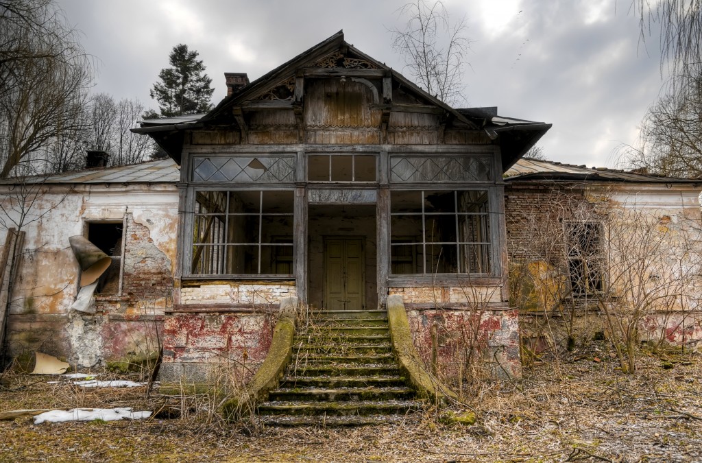 abandoned house