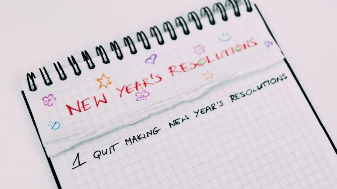 New year's resolution