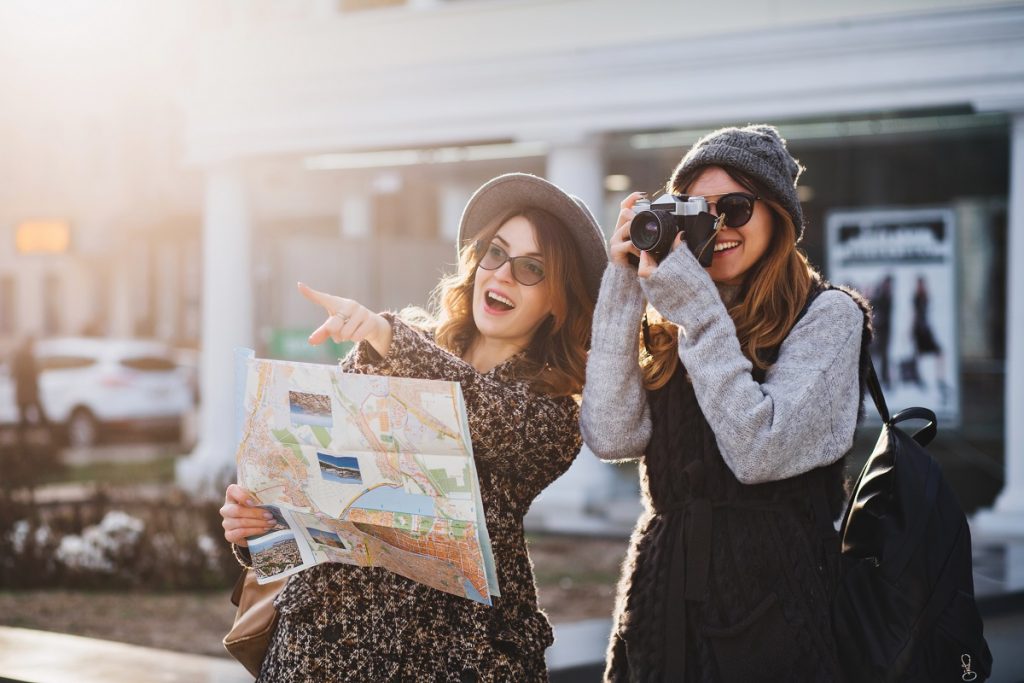 traveling with a friend