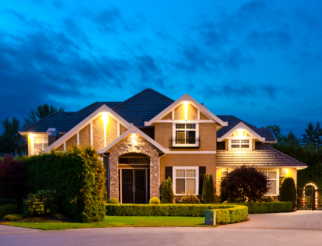 home front yard